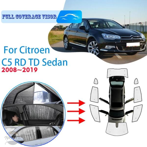 【並行輸入品】c5 シトロエン rd td 2008~2019 セダン 2013 2016 窓 サンシェード uvカット カスタムパーツ 部品 アクセサリー