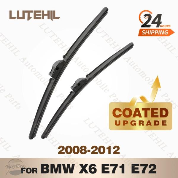 並行輸入品 BMW x6 lutehil シリコン フロント ワイパー セット e71 e72 2008 - 2012 2009 2010 2011 カスタムパ