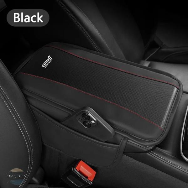 【並行輸入品】スバル SUBARU STI フォレスター XV アウトバック インプレッサ WRX レガシー BRZ アクセサリー レザー製 アームレスト
