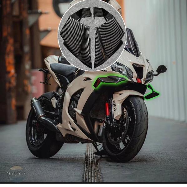 並行輸入品 バイク 固定 カワサキ zx-10r 翼 フェアリングスポイラー