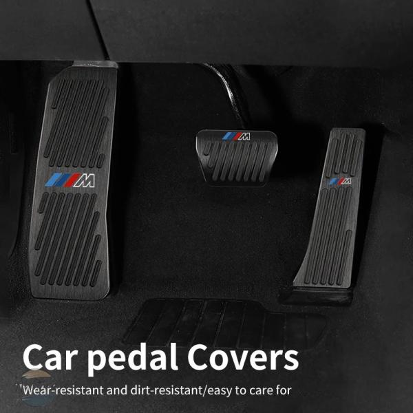 並行輸入品 BMW カバー ブレーキ フットレスト 燃料 ガス ペダル パッド カーアクセサリー 3 5 シリーズ M3 M4 E90 F10 F30 F15