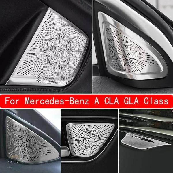 並行輸入品 ドアスピーカー 装飾カバー ステレオ メルセデスベンツ クラスA CLA GLA W176 X156 C117