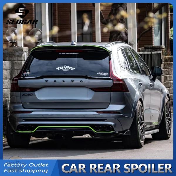 並行輸入品 xc60 ボルボ スポイラー 2018 2024年式 gen 2 m4 スタイル abs樹脂光沢ブラック カスタムパーツ 部品 アクセサリー