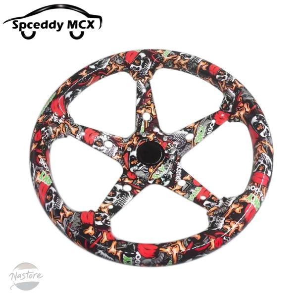 Spceddy MCX ステアリング ハンドル 並行輸入品 ステアリング ホイール spceddy mcx 汎 アクリル 14インチ