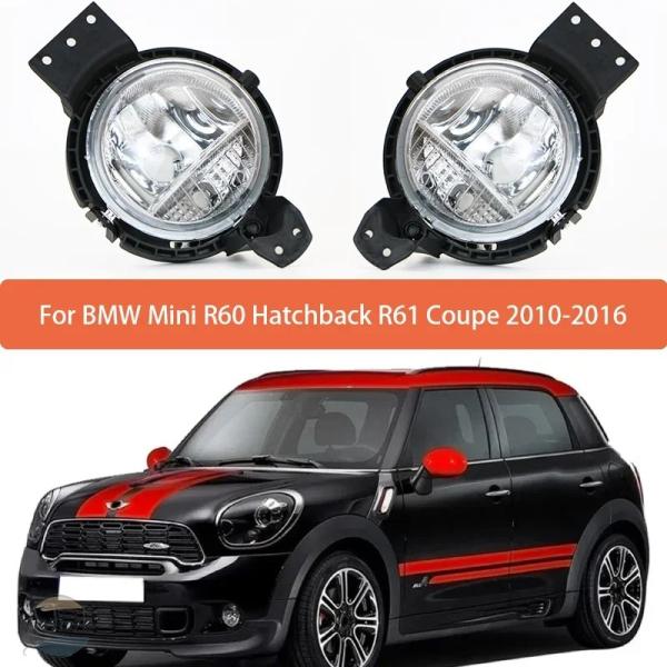 並行輸入品 BMW r60 フォグランプ ミニ ハッチバック r61 クーペ 2010 16 現場ガラス カスタムパーツ 部品 アクセサリー