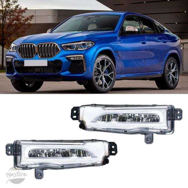並行輸入品 BMW x5 フォグランプ フロント バンパー LED x6 x7 g05 g06 g07 2018 2020 63177406365 カスタムパー
