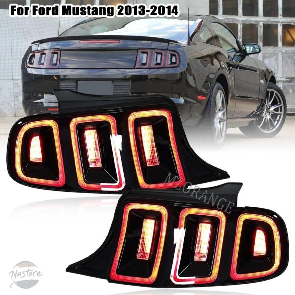 並行輸入品 フォード テールライト ブレーキ Ford マスタング 2013 2014 ledリアライト カスタムパーツ 部品 アクセサリー
