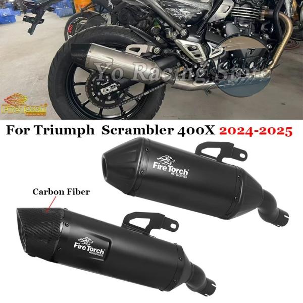 トライアンフ スピード400 ショートマフラー　スリップオンマフラー 楽天市場】☆エントリーでポイント10倍☆トライアンフ スクラン