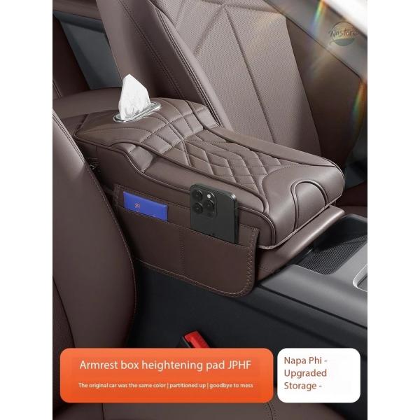 並行輸入品 アウディ audi カスタム アームレスト q5 a1 a3 a4 a6 a5 a7 q3 q7ボックス高パッドティッシュボックス中央肘サポート収納