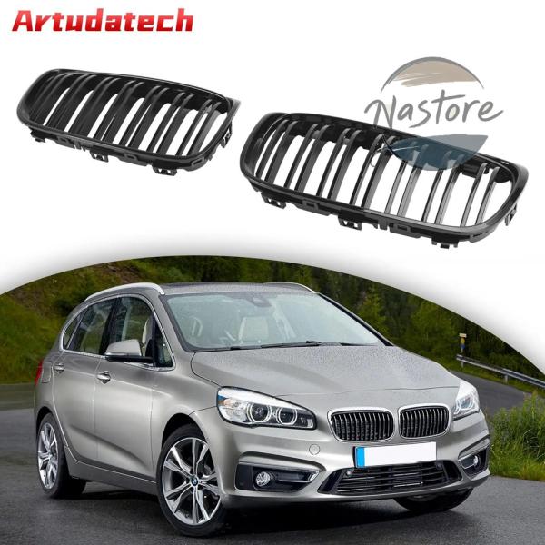 【並行輸入品】BMW フロント 部品 カスタムパーツ アクセサリー artudatech グロスブラック グリル グリルフィット 2シリーズ グランツアラー f