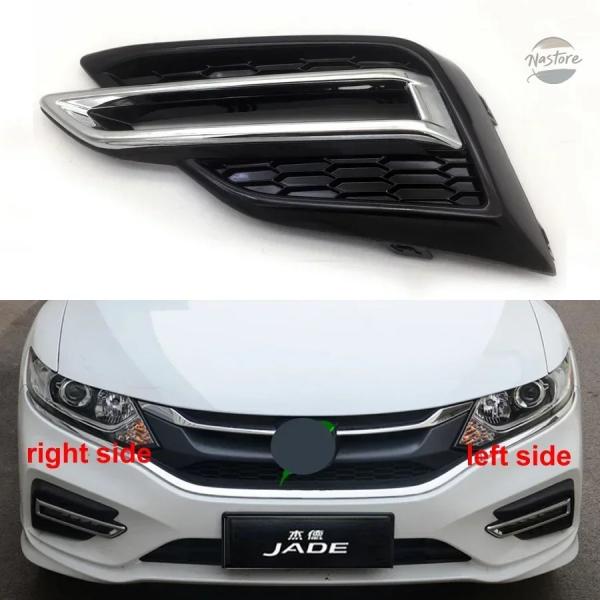 【並行輸入品】ホンダ ジェイド 2017 2018 2019 2020 カーアクセサリー フォグランプカバー オートフロントバンパー ロアグリル フォグランプフ