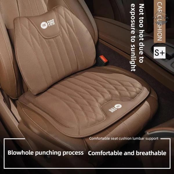 並行輸入品 カーシートクッションカバー保護腰ウエストサポートバックフィアットアバルト 500 ティーポ FR