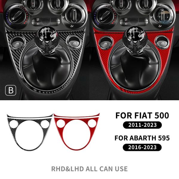 並行輸入品 ソフトカーボンファイバー フィアット 500 2011-2023 500E