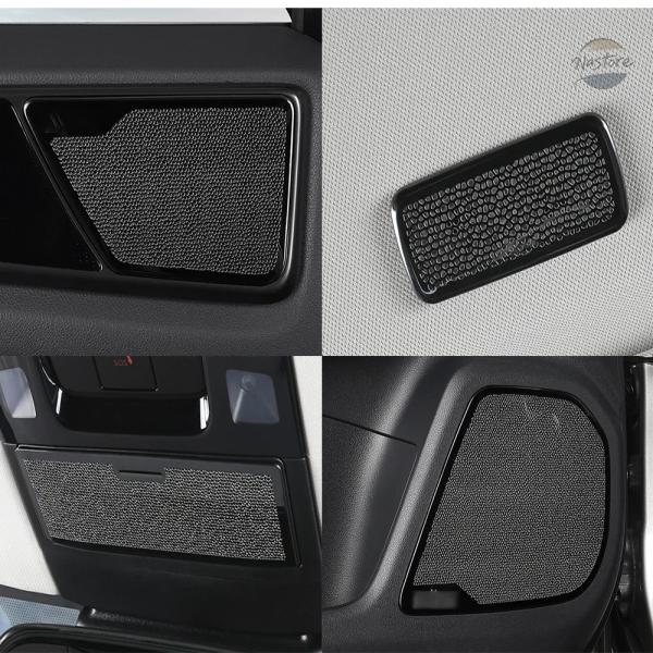 並行輸入品 レクサス NX 260 350H 2022 2023 製カーオーディオスピーカーカバートリム フロントリアドアスピーカーカバートリム カーアクセサリ