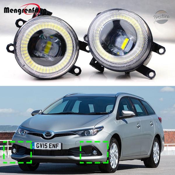 並行輸入品 トヨタ h11 フォグランプ オーリス ブレード 2006 2018 led エンジェルアイ drl カスタムパーツ 部品 アクセサリー