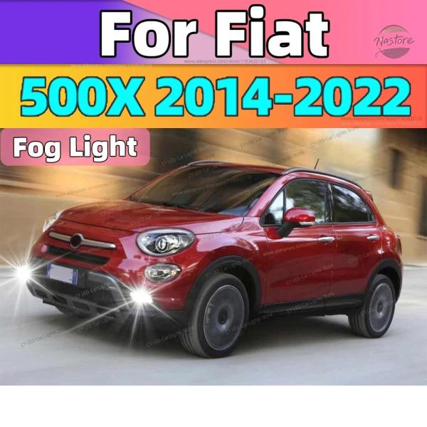 並行輸入品 フィアット フォグランプ アクセサリー カスタムパーツ 500x 2014 22 ledフロント カスタムパーツ 部品 アクセサリー