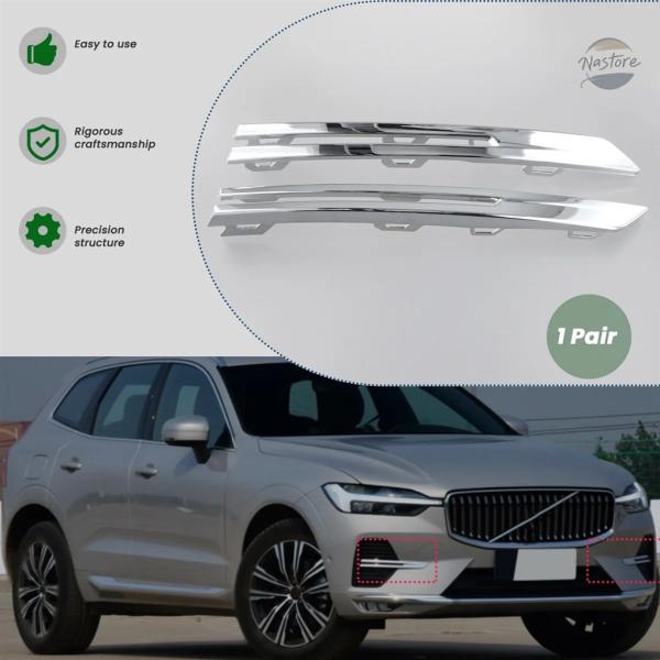 並行輸入品 xc60 ボルボ リップ グリル フォグランプ #520n フロント バンパー カスタムパーツ 部品 アクセサリー