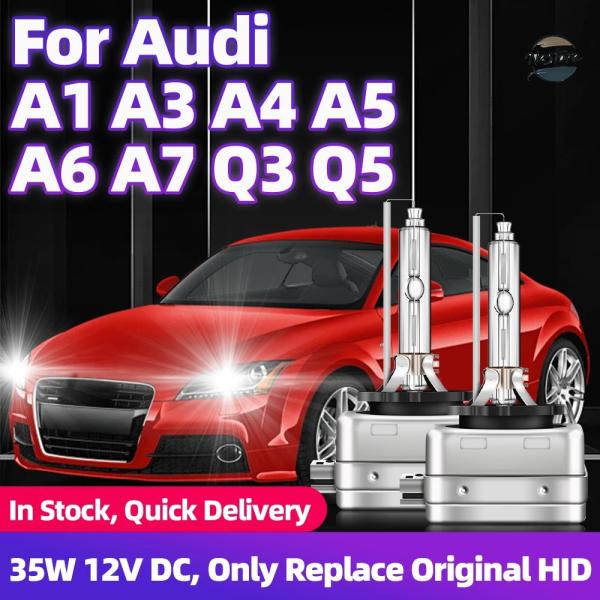 並行輸入品 アウディ d3s ヘッドライト 2x dc 12v 35w hid バルブ キセノン オートカーランプ カスタムパーツ 部品 アクセサリー