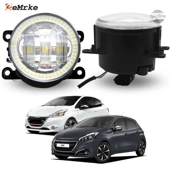 【並行輸入品】h11 プジョー フォグランプ 208 gti ca_ cc_a9 2012 2018 led エンジェルアイズ リング カスタムパーツ 部品 ア