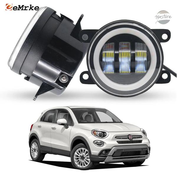 並行輸入品 フィアット フォグランプ ヘッドライト fiat500x 2018 23 アップグレード led カスタムパーツ 部品 アクセサリー