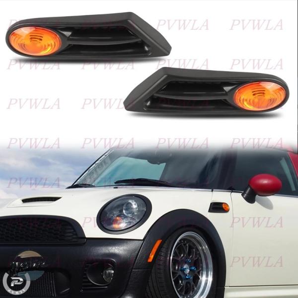 並行輸入品 r55 フェンダー カスタムパーツ アクセサリー ミニ クラブマン フロント ターンシグナル ランプ サイド ライト インジケーター カー