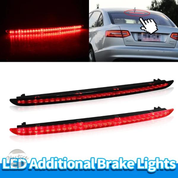 並行輸入品 rs6 a6 c6 アウディ ブレーキ カスタムパーツ アクセサリー アバント led ハイ マウント ストップ ランプ 赤黒 4f9945097 