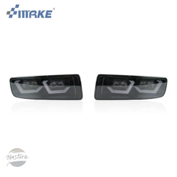 並行輸入品 Smrke Auto製改造フォグランプDRL（レクサスLX470 1998-2007用、LEDデイタイムランニングライトヘッドライト、ダイナミックタ
