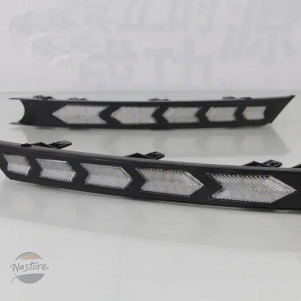 並行輸入品 マツダ CX-5 CX5 2017 - 2020 用 LED DRL 12V デイライト イエロー ターンシグナル デイタイム ランニング ヘッドラ