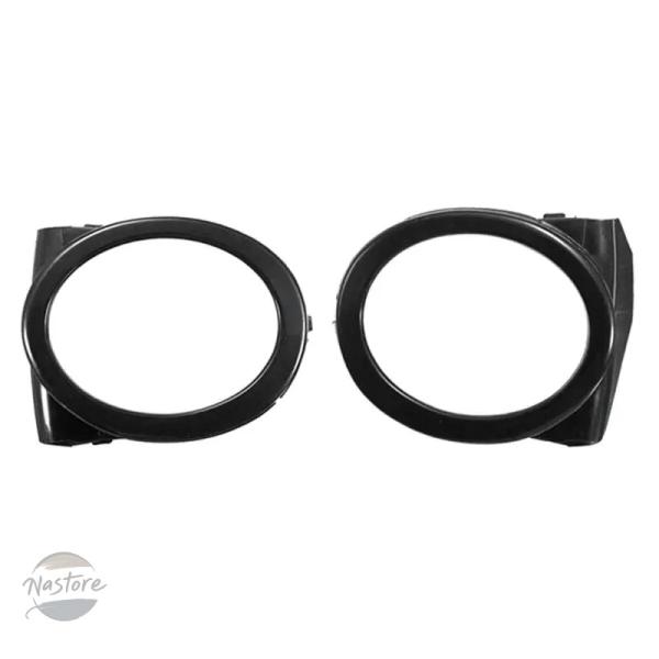 並行輸入品 51112695255 51112695256 ブラック フォグランプ カバー トリム リング BMW E46 M3 2001 - 2006 パーツ