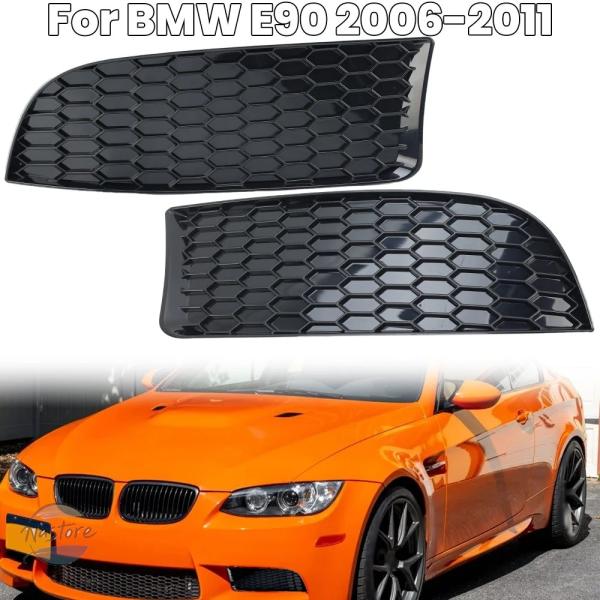 並行輸入品 BMW 3シリーズ E90 E91 E92 E93 2006-2011用 M3スタイル フロントバンパー下部フォグランプグリル グリルカバー交換部品