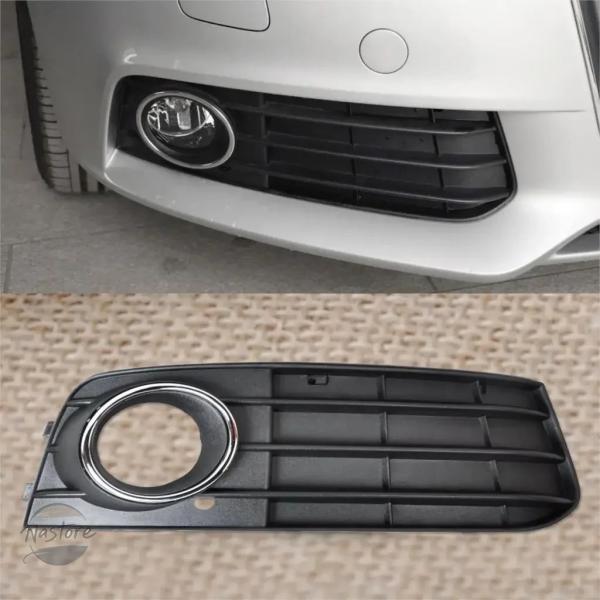 並行輸入品 アウディ A4 B8 2008 2009 2010 2011 2012 用フォグランプカバーグリル 8K0807682A01C OEM 8K0807