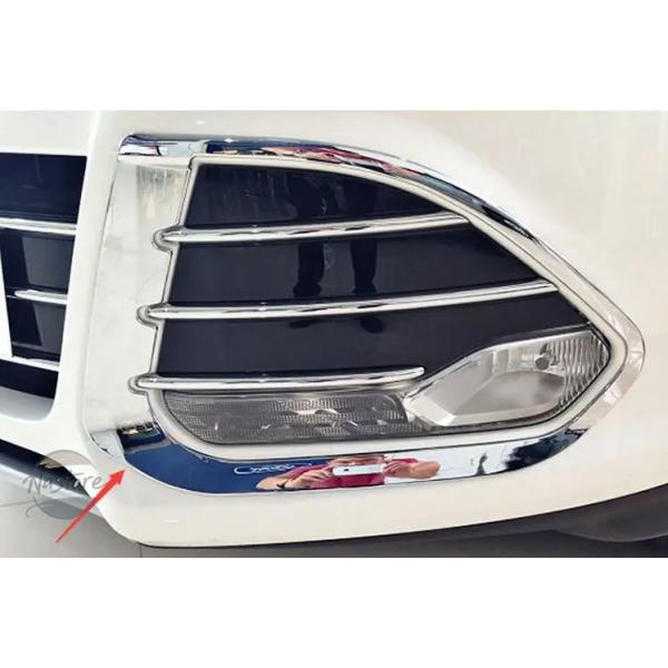 並行輸入品 フォード クーガ エスケープ 2013 2014 2015 用 フロントフォグランプカバー ヘッドフォグライトモールディングトリム カーアクセサリー