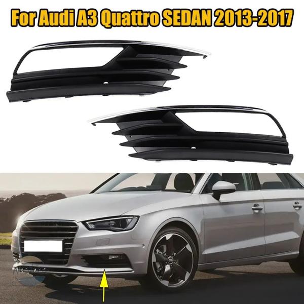並行輸入品 8V5807681A 8V5807682A アウディ A3 クワトロ セダン 2013 2014 2015 2016 2017 用 フロントバンパー