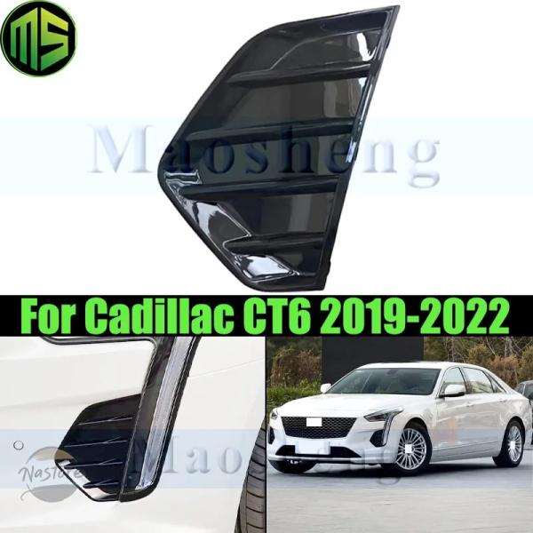 並行輸入品 Maosheng フロントバンパーフォグランプフレームカバー キャデラック CT6 2019-2022 フロントランニングライトフォグライトフレーム