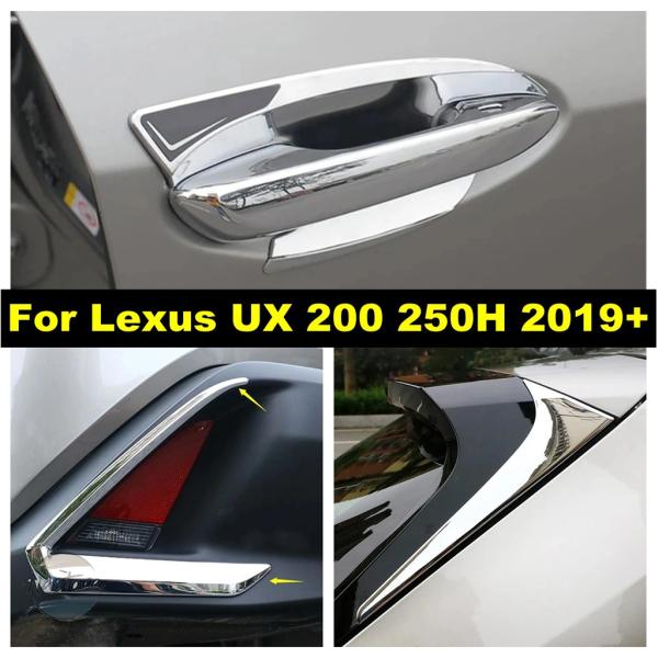 並行輸入品 リアウィンドウワイパー保護キット フォグランプカバートリム レクサス UX 200 250H 2019 2020 2021 2022 アクセサリー