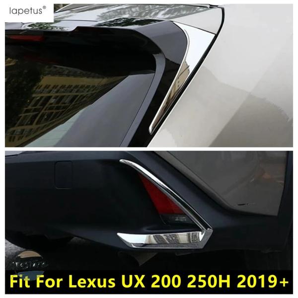 並行輸入品 レクサス UX 200 250H 2019 - 2024 用ウィンドウパネルスパンコール/ワイパー/リアフォグランプアイブロウカバートリム ABSク