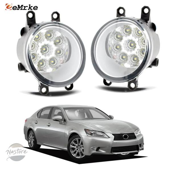 並行輸入品 レクサス GS250 GS350 GS300h GS450h 2012 2013 2014 2015 車用アップグレード LED フォグランプ アセ