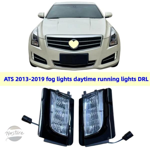 並行輸入品 ATS/ATSL 2013-2017 左右フォグランプ バンパー デイタイムランニングライト キャデラック用 自動車部品 車用 LED DRL ポジ