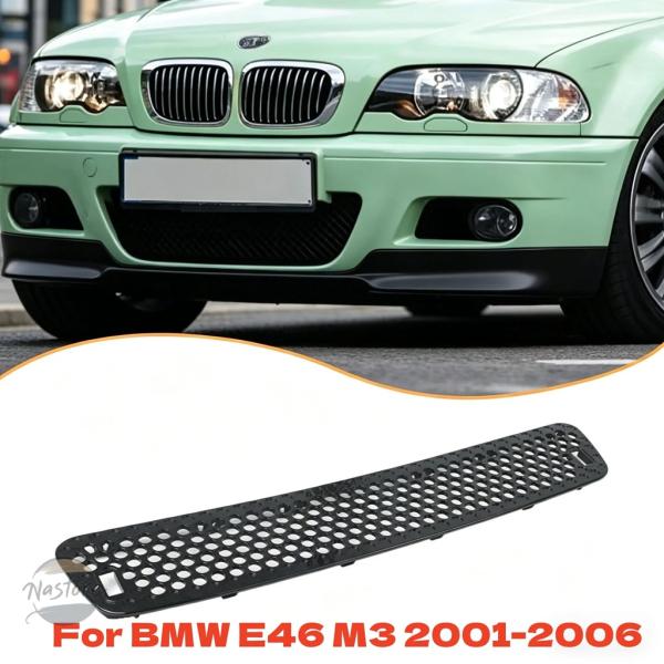 並行輸入品 e46 m3 BMW グリル カスタムパーツ アクセサリー フード センターフロントベント エアインレット 耐摩耗性 abs パーツ 簡単取
