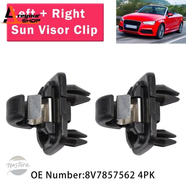 並行輸入品 a3 a5 ロードスター アウディ カスタムパーツ アクセサリー areyourshop カブリオレ サンバイザークリップ 8v7857562 パッ