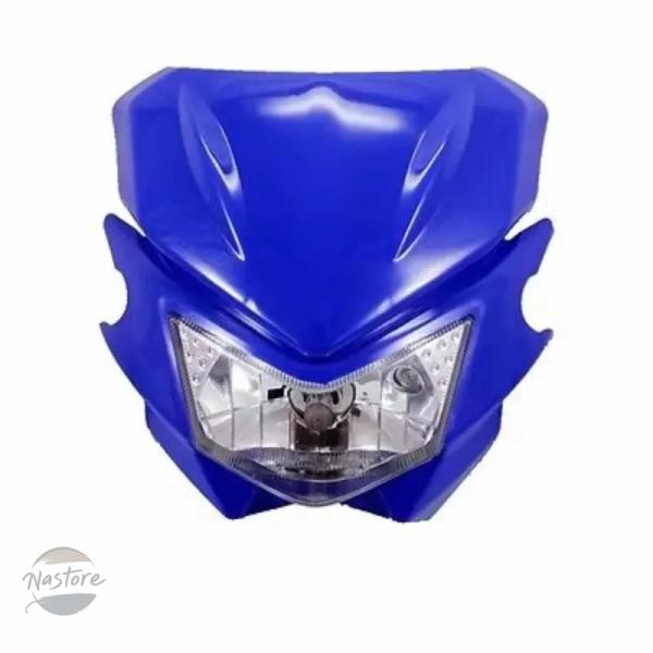 並行輸入品 ホンダ ヘッドライト カスタムパーツ アクセサリー カワサキ スズキ ヤマハ ストリートファイト ブルー 35w オフロードダートバイク