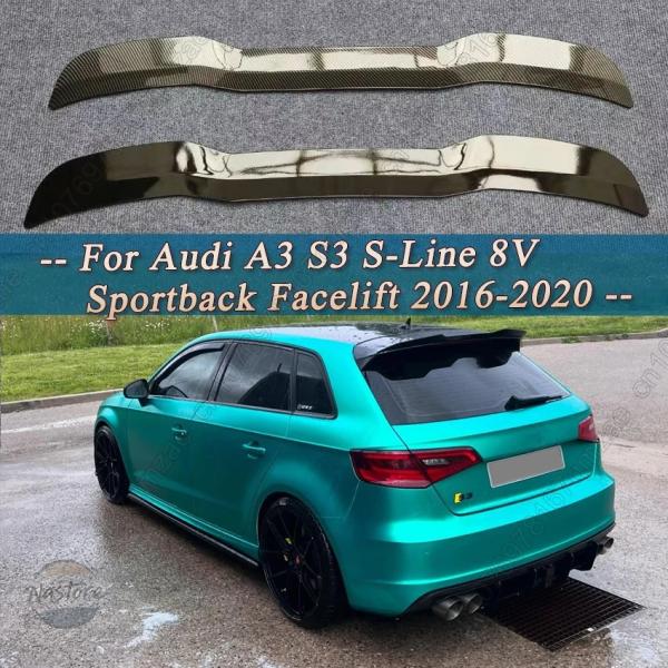 並行輸入品 rs5 a5 f5 アウディ スポイラー パーツ アクセサリー スポーツバック ドア  カー リア ルーフルーフ ウィング リップ ウィンドウ テー