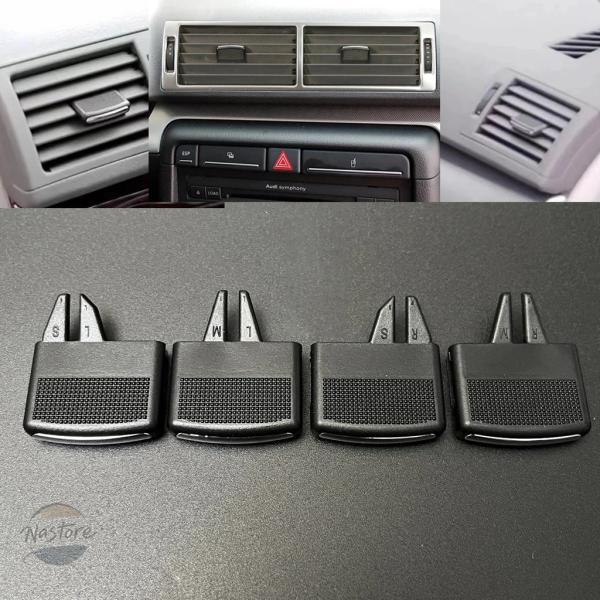並行輸入品 rs4 a4 b6 b7 アウディ ダッシュボード カスタムパーツ アクセサリー グリル フロント エアベント ピッククリップ トリム アバント ク