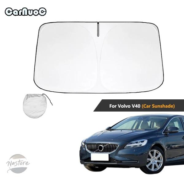 並行輸入品 v40 ボルボ カバー カスタムパーツ アクセサリー カー サンシェード フロント リア ウィンドウ フィルム フロントガラスバイザー 保護 リフレ