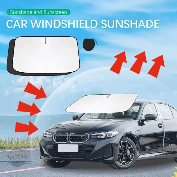並行輸入品 i3 BMW カスタムパーツ アクセサリー カー サンバイザー フロントガラス サンシェード 断熱 夏用冷却自動車 物理冷却