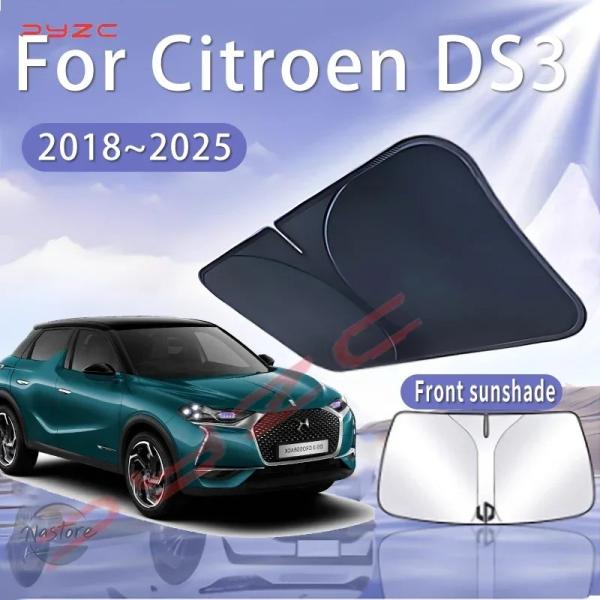 並行輸入品 ds3 mk2 カスタムパーツ アクセサリー シトロエン クロスバック サンバイザー フロントガラス サンシェード 断熱 夏用冷却 カー