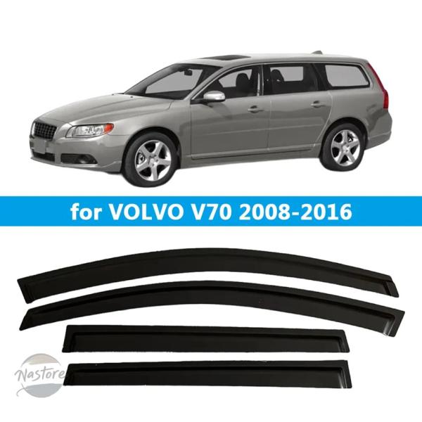並行輸入品 v70 ボルボ レインガード カスタムパーツ アクセサリー ウィンドウ バイザー ウィンドディフレクター ドアバイザー ベントバイザー