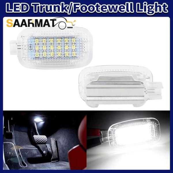 並行輸入品 メルセデスベンツ W221 W212 W204 W216 Cクラス Sクラス用 ホワイト LEDトランク/グローブボックス/フットウェルライト 2個セット ドアカーテシミラ