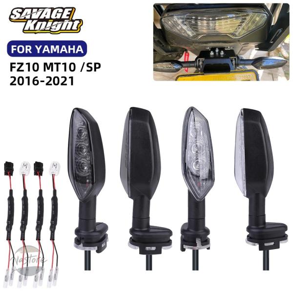 並行輸入品 mt-10 fz10 ヤマハ ウインカー カスタムパーツ アクセサリー プラグ led 琥珀色 フラッシャー インジケーター ブリン カー mt10
