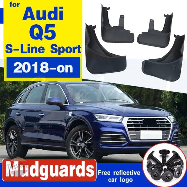 並行輸入品 sq5 アウディ マッドガード  パーツ アクセサリー sport 年以降用 スタイル  モールド カー マッドフラップ スプラッシュ ガード スタ